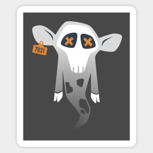 GHOST CALF // Vegan Sticker